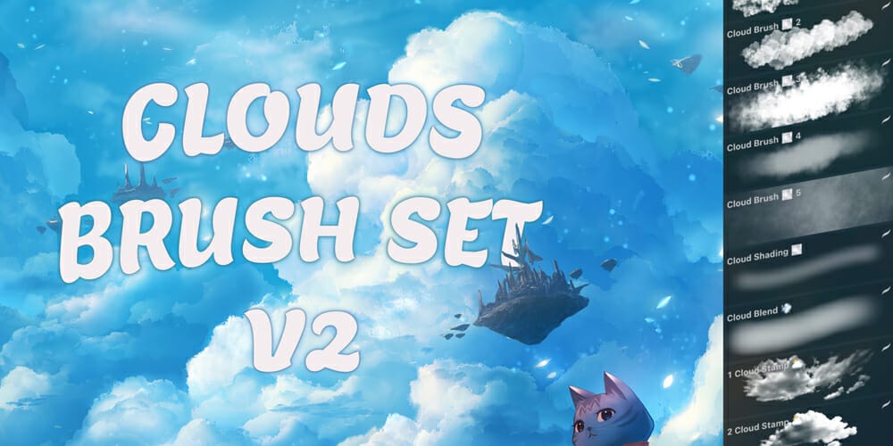 Clouds Brush Set