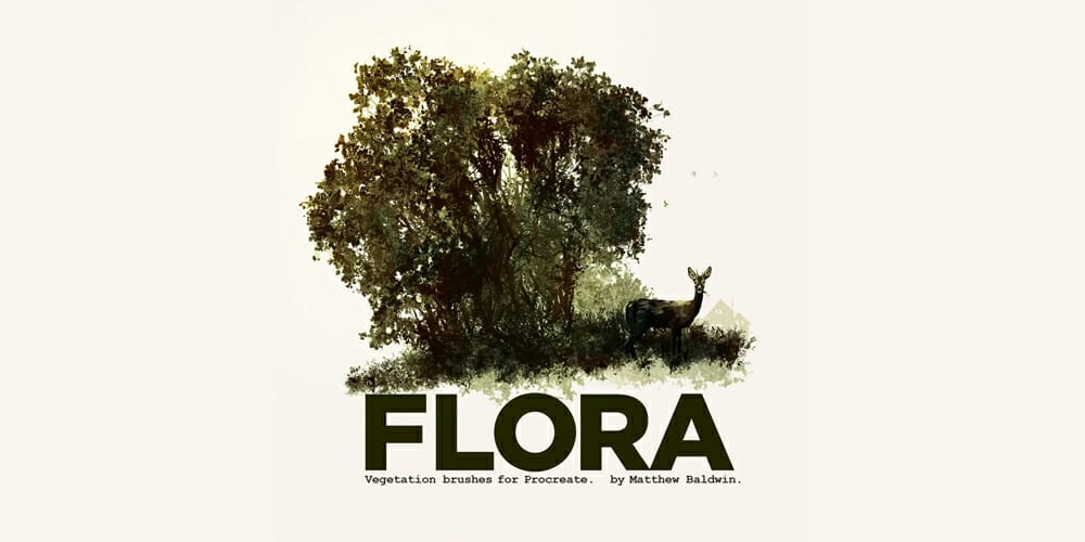 Flora Vegetation Brushes