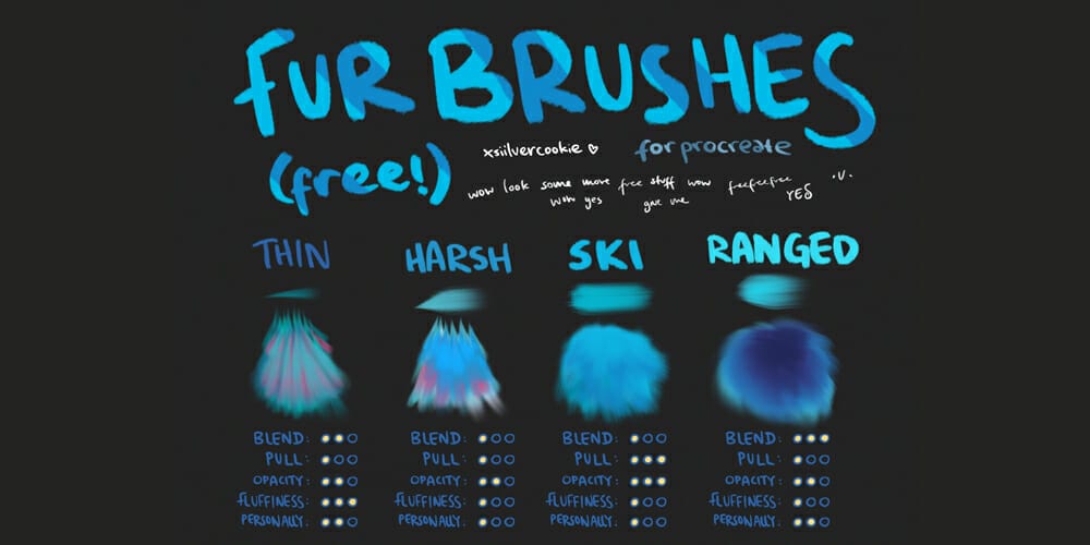 Fur Brushes