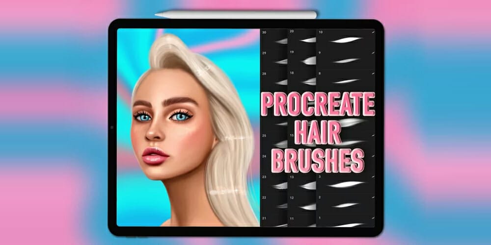 Procreate Hair Brushes